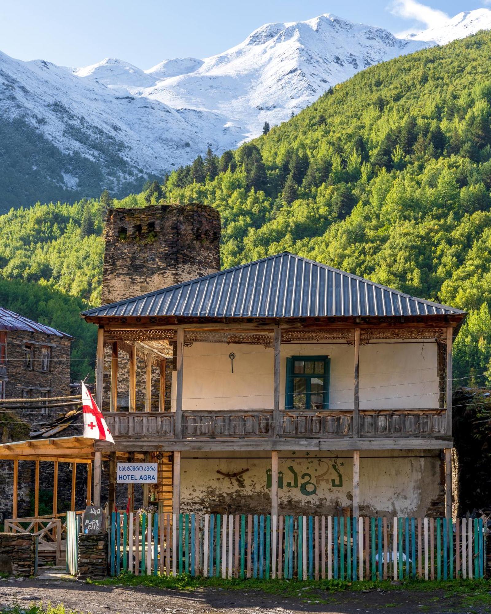 Hotel Agra Ushguli Esterno foto